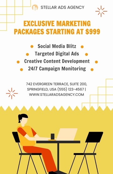 Free Aesthetic Agency Advertising Poster to Edit Online