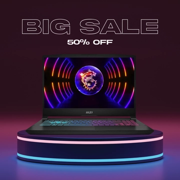 Free Gaming Laptop Ebay Photo Template to Edit Online
