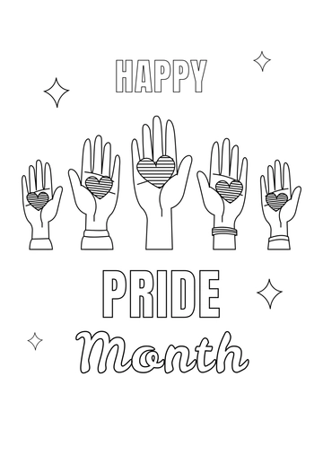 Free Pride Month Drawing Ideas Template to Edit Online