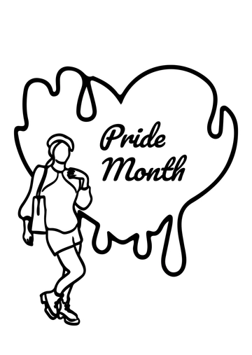 Free Funky Pride Month Drawing Template to Edit Online