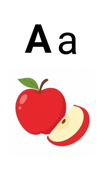 Free Editable Transparent Alphabet Flashcards Template to Edit Online