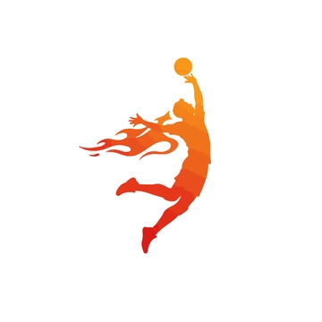 Free Volleyball Victory Pose Clipart to Edit Online