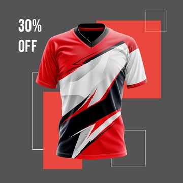 Free Sports Jersey Poshmark Photo Template to Edit Online