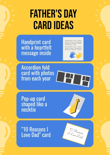 Free Father's Day Card Ideas Template to Edit Online