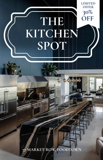 Free Restaurant Poster Design to Edit Online
