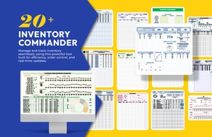 20+  Inventory Commander Template Bundle