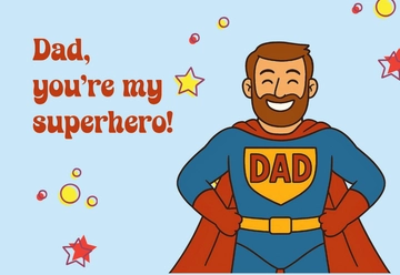 Free Printable Father's Day Template to Edit Online