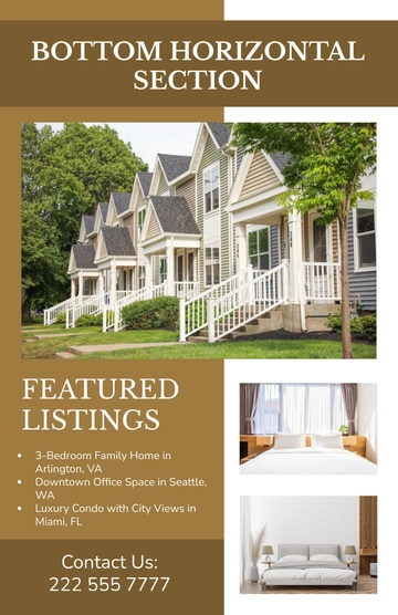 Free Real Estate Broker Poster Template to Edit Online