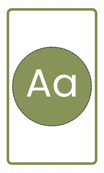 Free Uppercase and Lowercase Alphabet Flashcards Template to Edit Online