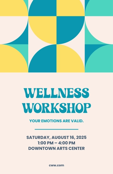 Free Artistic Mental Health Poster Design Template to Edit Online