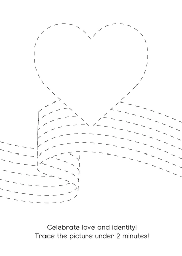 Free Pride Month Drawing Challenge Template to Edit Online
