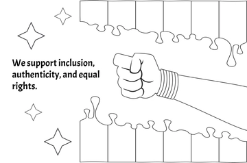 Free Pride Month Marketing Drawing Template to Edit Online