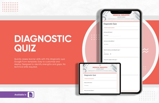 Diagnostic Quiz Template Diagnostic Quiz Template
