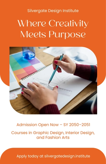 Free Admission Open Now Design Poster Template to Edit Online