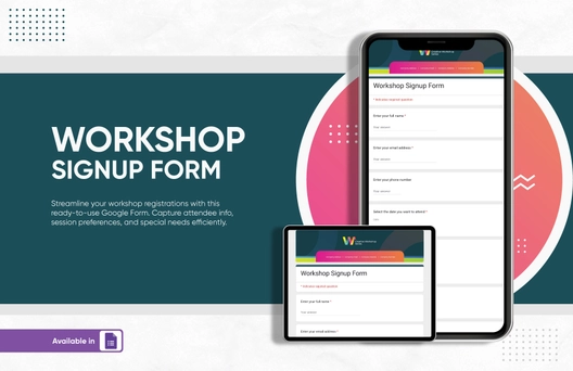 Workshop Signup Form Template