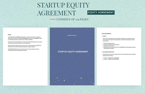 Startup Equity Agreement Template