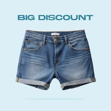 Free Jean Shorts Depop Photo Template to Edit Online
