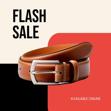 Free Belt Depop Photo Template to Edit Online