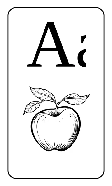 Free Alphabet Flashcards with Tracing Lines Template to Edit Online