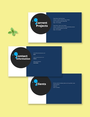 Company Profile For Startup Business Template