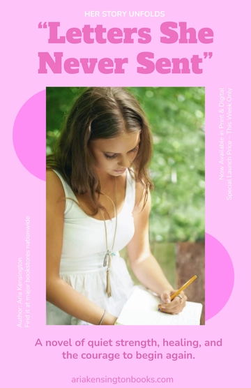 Free Girl Poster for Book Template to Edit Online