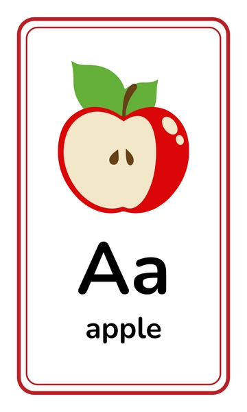 Free Alphabet Flashcards for Toddlers Template to Edit Online