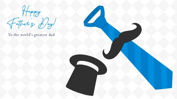 Free Father's Day Greeting Background Template to Edit Online