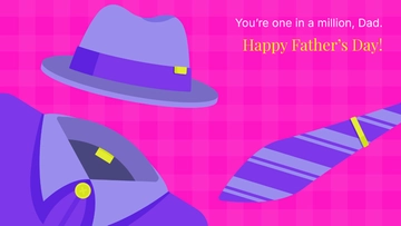 Free Special Father's Day Background Template to Edit Online