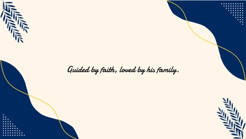 Christian Father's Day Background Template to Download