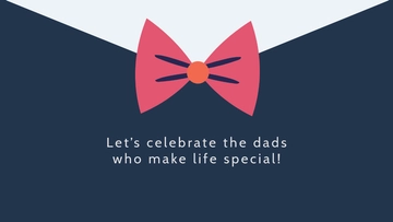 Free Father's Day Celebration Background Template to Edit Online