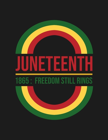 Free Juneteenth Shirt Template to Edit Online