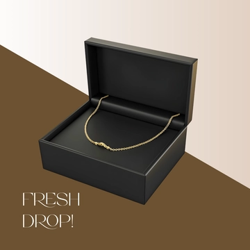 Free Aesthetic Necklace Mercari Photo Template to Edit Online