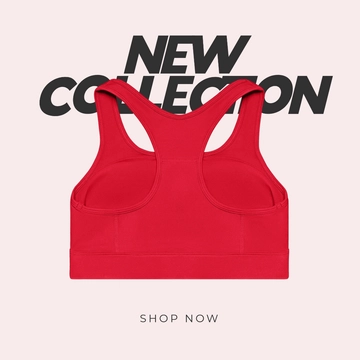 Free Sports Bra Mercari Photo Template to Edit Online