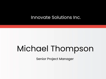 Free Business Name Tag Template to Edit Online