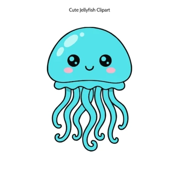 Free Cute Jellyfish Clipart to Edit Online
