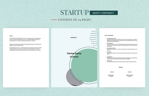 Startup Equity Contract Template