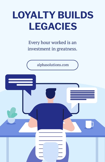Free Aesthetic Corporate Propaganda Poster Template to Edit Online