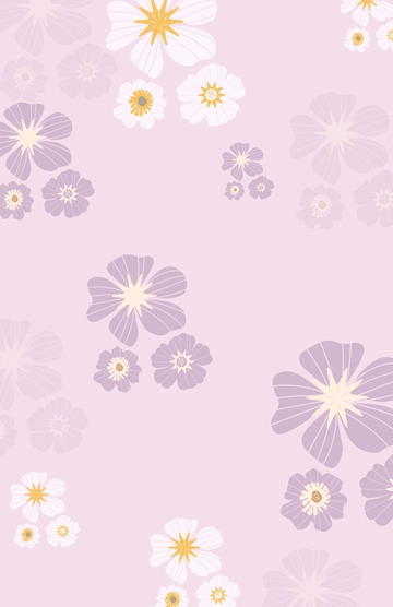 Free Floral Background Breast Cancer Awareness Poster Template to Edit Online