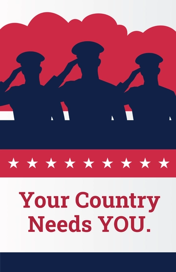 Free WW1 Propaganda Poster Template to Edit Online