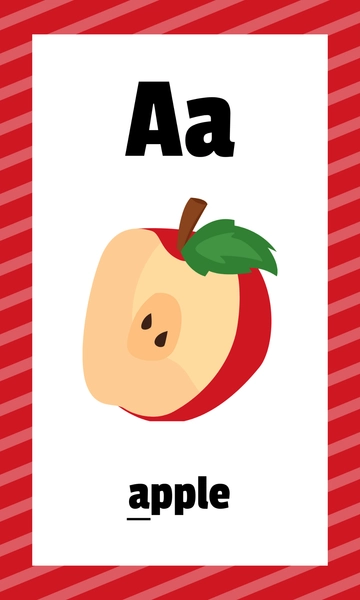 Free Alphabet Flashcards with Sight Words Template to Edit Online