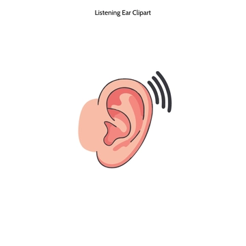 Free Listening Ear Clipart to Edit Online
