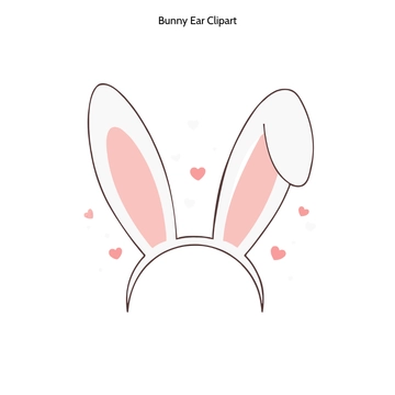 Free Bunny Ear Clipart to Edit Online