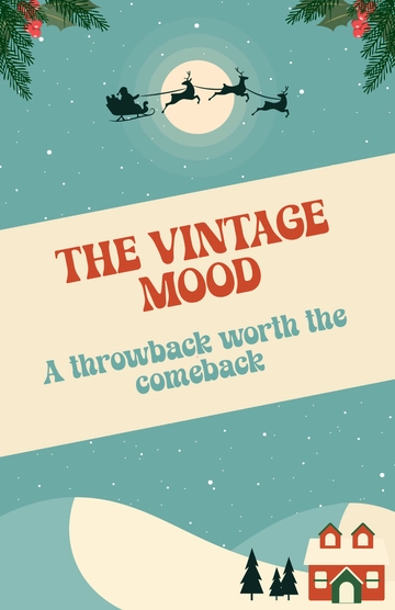 Free Aesthetic Vintage Poster Template to Edit Online