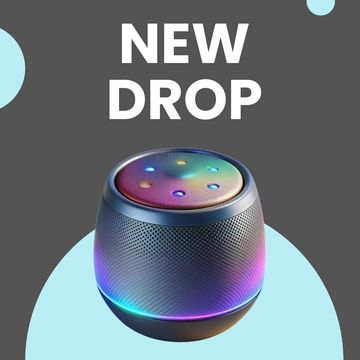 Free Bluetooth Speaker Shopee Photo Template to Edit Online
