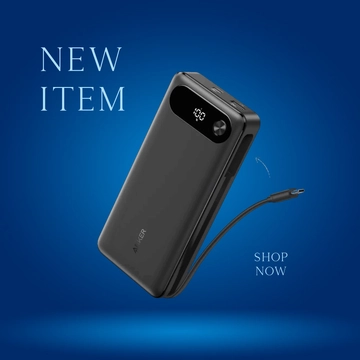 Free Power Bank Shopee Photo Template to Edit Online