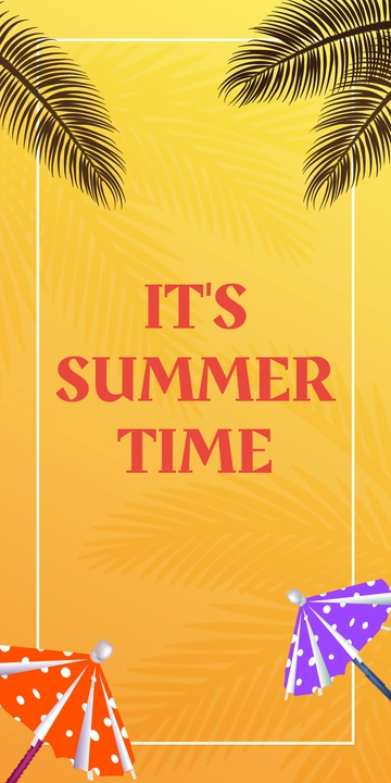 Free Summer Season Template to Edit Online
