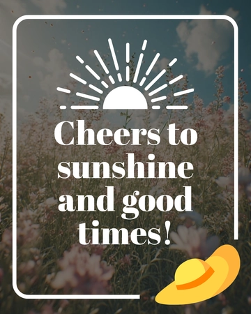 Free Happy Summer Template to Edit Online