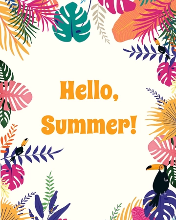 Free Summer Template to Edit Online