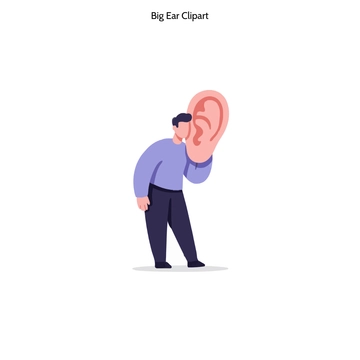 Free Big Ear Clipart to Edit Online