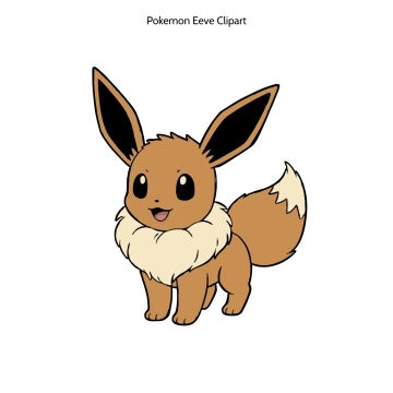 Free Pokemon Eeve Clipart to Edit Online